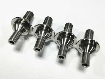 SCM440 Precision Cnc Machined Parts / Metal Turning Components With Threaded