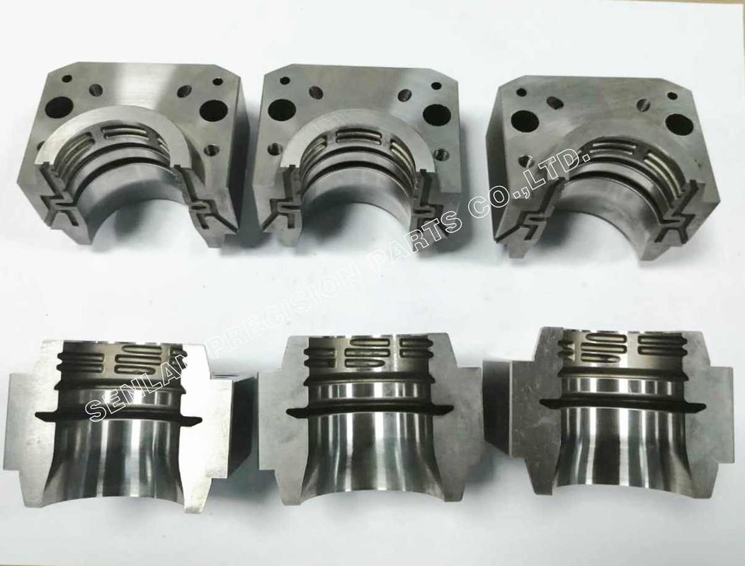 High Precision Plastic Mold Components Mold Core Lip +/0.01mm Tolerance