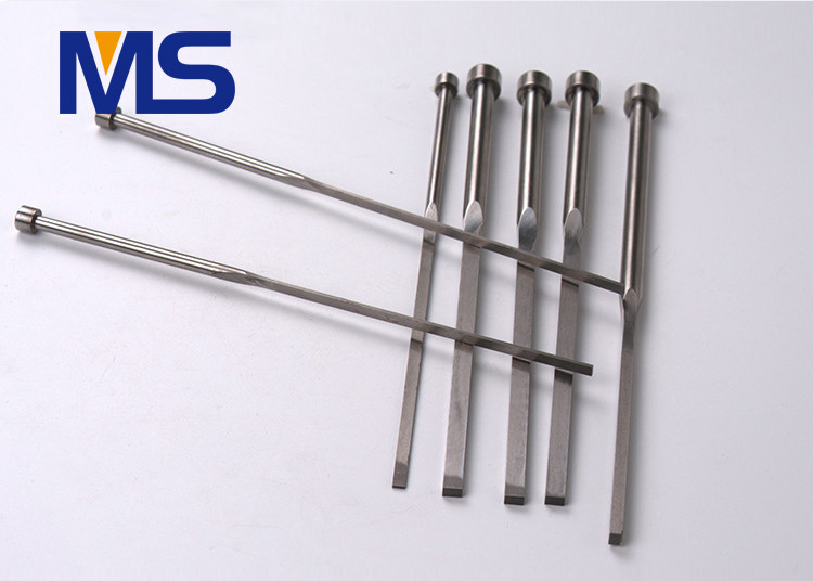 Cylindrical Head Ejector Pins And Sleeves Precision Ejector Pins Injection Molding Parts