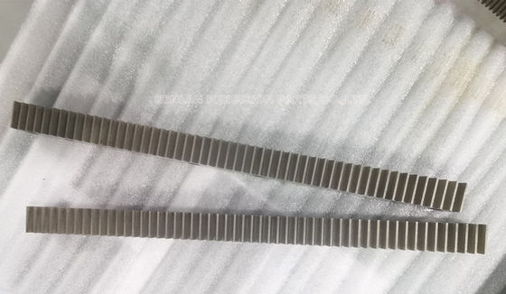 42Cr Material Hardness 48-50 HRC Gear Rack Mold Parts for Long Distance Core Pulling with Customized Size