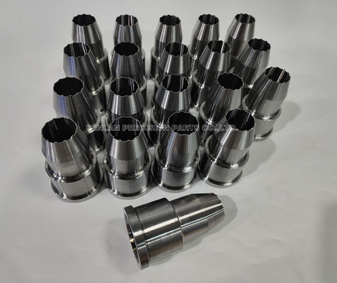 Custom 1.2343 High Speed Steel 28 Teeth Rotation Sleeve Mould Parts with HRC58-64 Hardness for Bottle Cap Packaging