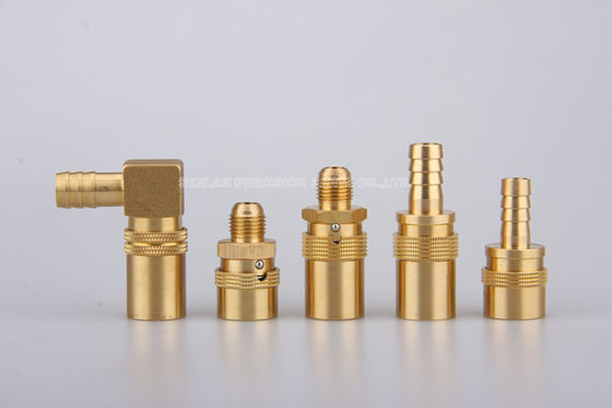 Brass Material Mold Cooling Joint with 45HRC Hardness and Customized Size for Precision Cooling