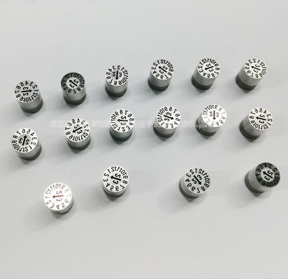 DME Replaceable 5MM Mold Date Inserts SUS420 for Plastic Injection Molding