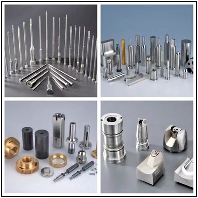 Nitriding Mold Parts Jet Cooling Core Pins with 0.01mm Concentricity for Plastic Mold Components