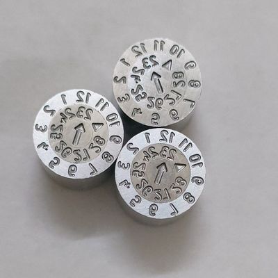 Customized Size 3-Tier Date Stamps - SUS420 Stainless Steel Mold Marking Pins