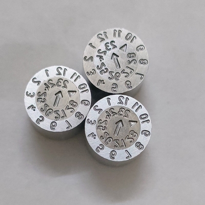 Plastic Injection Mold Part 3-Layer Combined Date Inserts FD/FDA Customized Size Date Stamp