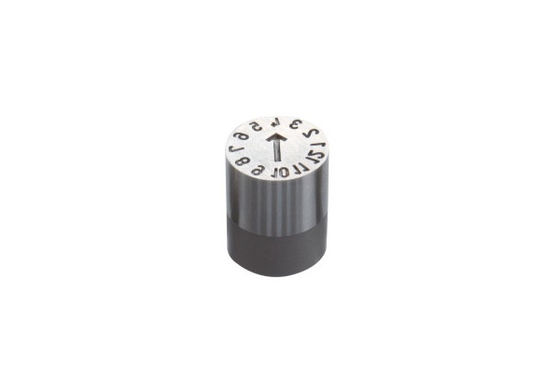 UYM Steel Mold Date Inserts CNC Precision Machined with S136 Material 50-53HRC Hardness and +/-0.01mm Accuracy