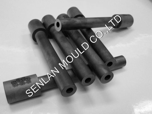 Durable Decentered Sleeve Die Casting Mold Parts with Nitriding Surface Treatment HRC44-46 Hardness and +/-0.01mm Accuracy