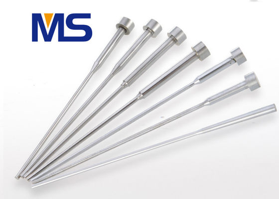 Nitrided HASCO Standard Stepped Ejector Pins for Plastic Injection Moulds with Customized Options