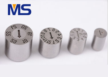 Plastic Injection Mold Date Stamp , SUS420 Material Mould Date Code Insert