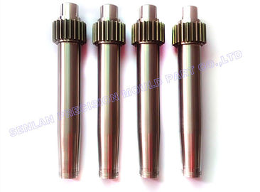 Non - Standard Precision Mold Parts Thread Core Pins For Medicine Bottle Cap