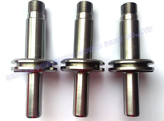 Stainless Steel Precision CNC Machined Parts with Polished Finish and +/-0.01mm Tolerance