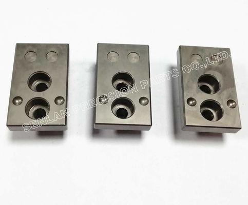 Square Shape 1.2343 Material Plastic Mold Parts with 0.01mm Tolerance Precision Mould Components