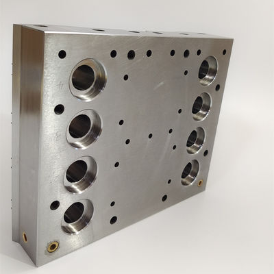 1.2083 Steel Multi-Cavity Core Insert for Cosmetic Pump Mold with High Precision and Mirror Polish