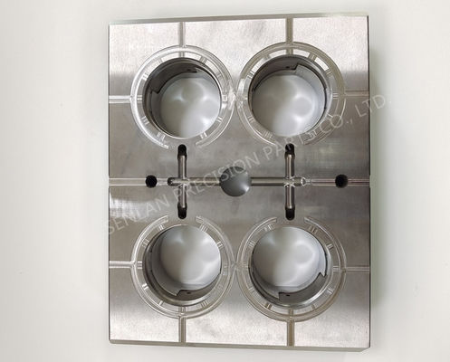P20 Mold Steel Multi-Cavity Cavity Insert Block with ±0.005mm Tolerance for Plastic Injection Molds
