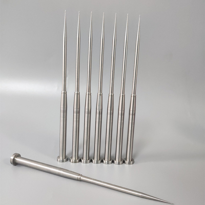 Cylindrical Grinding Bohler 56HRC Hardness Mold Core Pin With Heat Treatment For Medical Plastic Mold Components