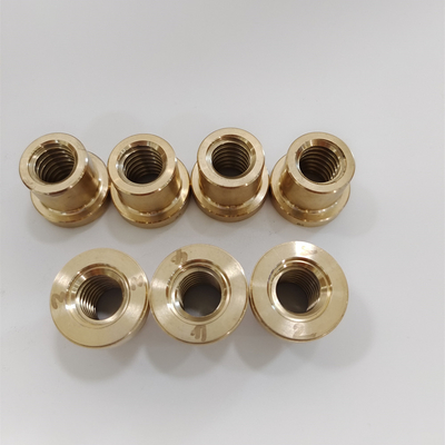 HRC60 CNC Machining High Gloss Beryllium Copper Thread Core Insert for Preform