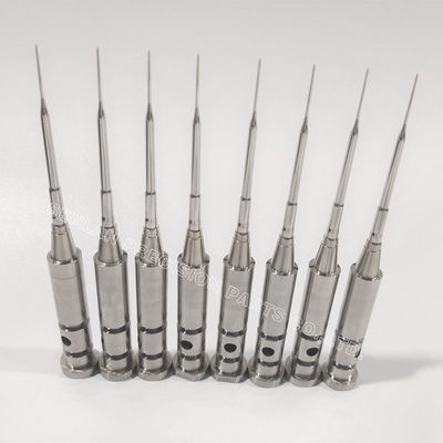 Medical Syringe Core Pins | Stavax Steel Multi-Cavity Mold Components