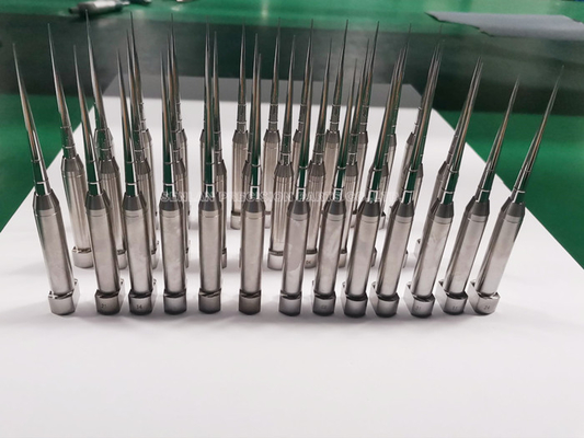 H13 Material Polished Core Pins Insert Needle For Medical Syringe