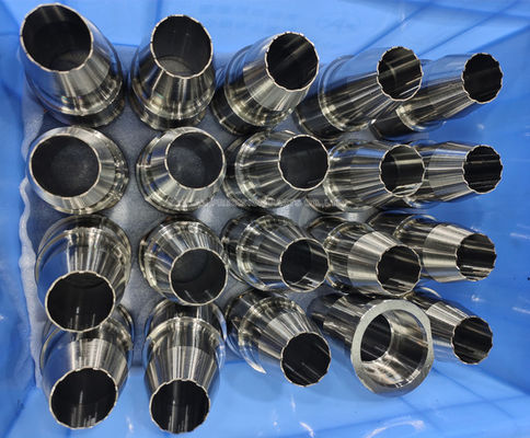 Custom 1.2343 High Speed Steel 28 Teeth Rotation Sleeve Mould Parts with HRC58-64 Hardness for Bottle Cap Packaging