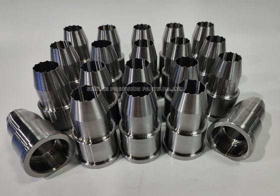 Custom 1.2343 High Speed Steel 28 Teeth Rotation Sleeve Mould Parts with HRC58-64 Hardness for Bottle Cap Packaging