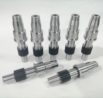 SKD61 Material Helical Spindle Precision Mold Components with 48-52HRC Hardness and +/-0.01mm Tolerance for Unscrewing Mold Components