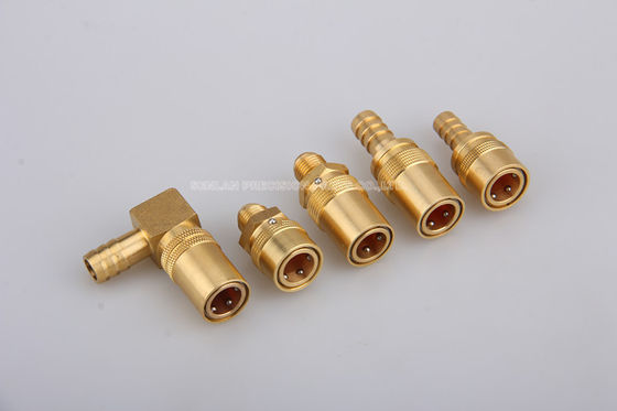 Brass Material Mold Cooling Joint with 45HRC Hardness and Customized Size for Precision Cooling