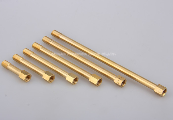 Gun Drilling Cooling Connector , Brass Plug / Cooling Brass Baffle