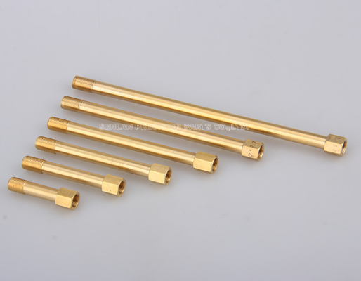 Gun Drilling Cooling Connector , Brass Plug / Cooling Brass Baffle