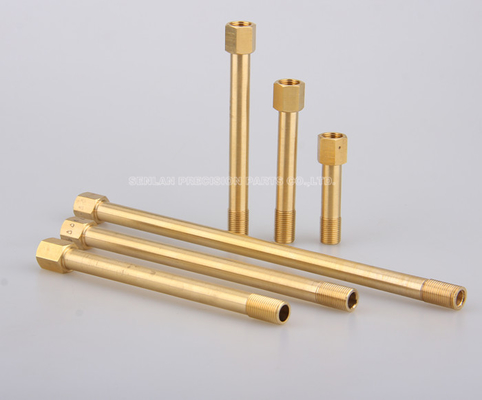 Gun Drilling Cooling Connector , Brass Plug / Cooling Brass Baffle