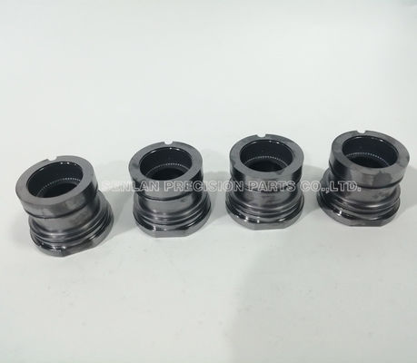 DLC Precision Mold Components Internal Thread Mold Bushing with 50-52HRC Hardness CNC Turning Process Customized Size