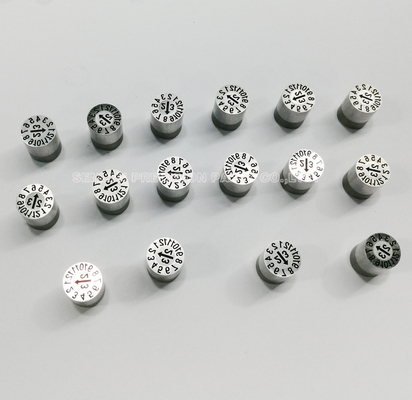 DME Replaceable 5MM Mold Date Inserts For Injection Molding