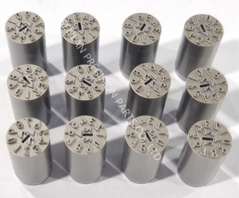 SUS420 Replaceable Date Stamp for Injection Mold with 48-52HRC Hardness and Customized Size