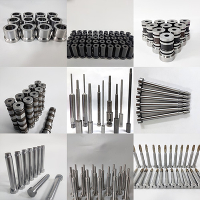 Nitriding Mold Parts Jet Cooling Core Pins 0.01mm Concentricity For Plastic Mold Parts