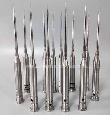 S136 Corrosion Resistant Taper Core Pins with Mirror Surface Finish and ±0.005mm Tolerance for Medical Injection Molds