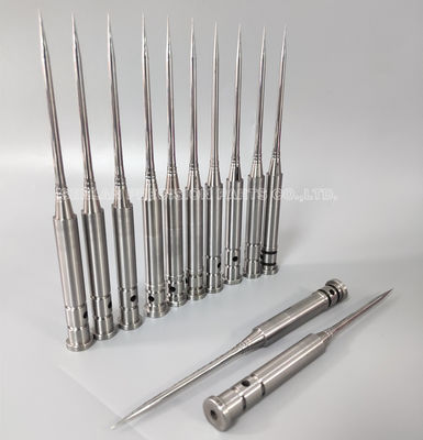S136 Corrosion Resistant Taper Core Pins with Mirror Surface Finish and ±0.005mm Tolerance for Medical Injection Molds