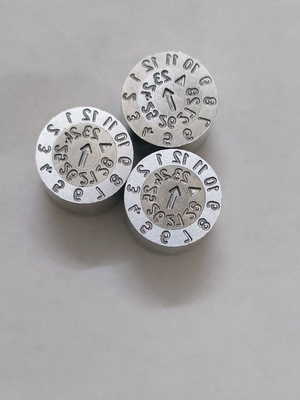 6mm DME Replaceable Month Year Mold Date Inserts For Plastic Mold