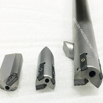 Deep Hole Gun Drill Tools | Carbide Insert Indexable Gun Drill Bit | Deep Hole Drilling Cutter