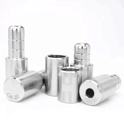 Tapered Locating Block and Mold Positioning Pin Set with HRC 58-62 Hardness SCM415/SKD11 Material and HASCO Standard