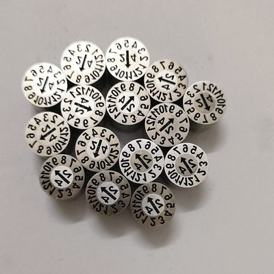 Replaceable DME Standard Date Stamp Stainless Steel SUS 420 Mold Component Marked Pins