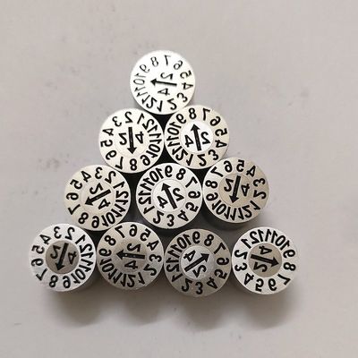 Replaceable DME Standard Date Stamp Stainless Steel SUS 420 Mold Component Marked Pins