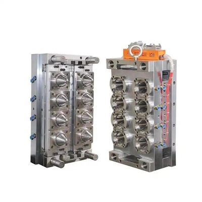 12 cavities Preform Moulds Wide Mouth Plastic Jar Precise Injection Pet Molds