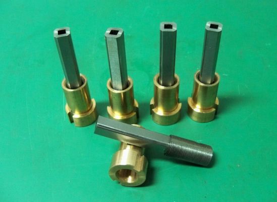 Precision Thread Core Optical Thread Cap with 0.002mm Tolerance Ion Nitride Coated High Surface Finish