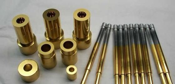 TiCN-coated Customized Carbide Punch Pins ISO:90001 Certified for Metal and Plastic Mold Industries
