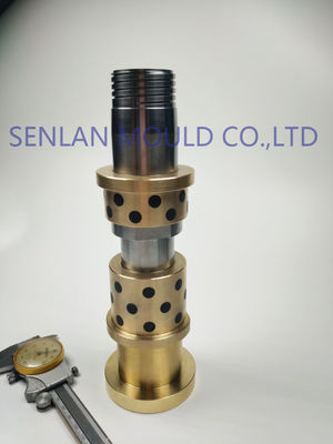 Double Thread Core Plastic Mould Parts SKD61 S136 Material 48-52HRC Hardness Multi-Cavity Design for Bottle Cap Mould