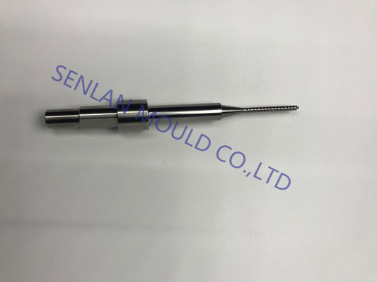 SKD61 Material 48-52HRC Hardness Plastic Mould Parts for Plastic Bottle Cap Mould Core Pin Thread Insert