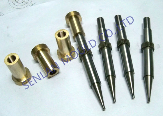 SKD61 S136 Material Mold Guide Pins And Bushings With 48-52HRC Hardness For Plastic Bottle Cap Mould