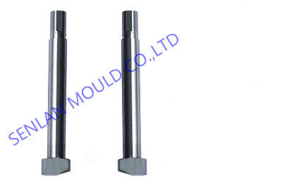SKD61 Rectangular Core Pins for Plastic Mould Parts with 48-52HRC Hardness and 0.002mm Tolerance