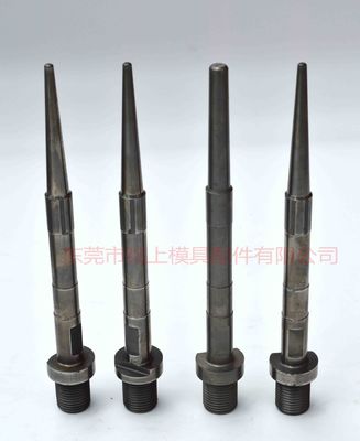 Nitrided Surface Mold Components | Precision Square Head Core Pins (HRC 65-70)