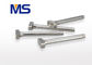 Flat Head Mold Core Pins / Cavity Pins Corrosion Resistance With 0.005 Tolerance